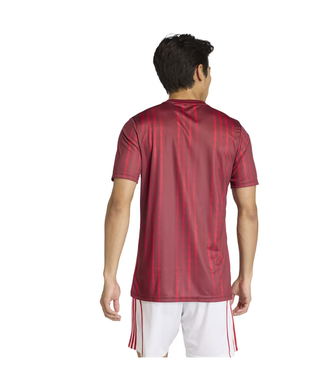 adidas adidas Arsenal 2025 - 26 Prematch Training Jersey- Burgundy/Pure Ruby