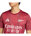 adidas adidas Arsenal 2025 - 26 Prematch Training Jersey- Burgundy/Pure Ruby