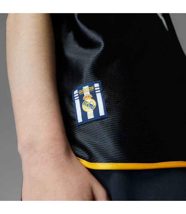 adidas adidas Real Madrid  1999 - 2000 Bring Back Retro Away Jersey - Black/Gold