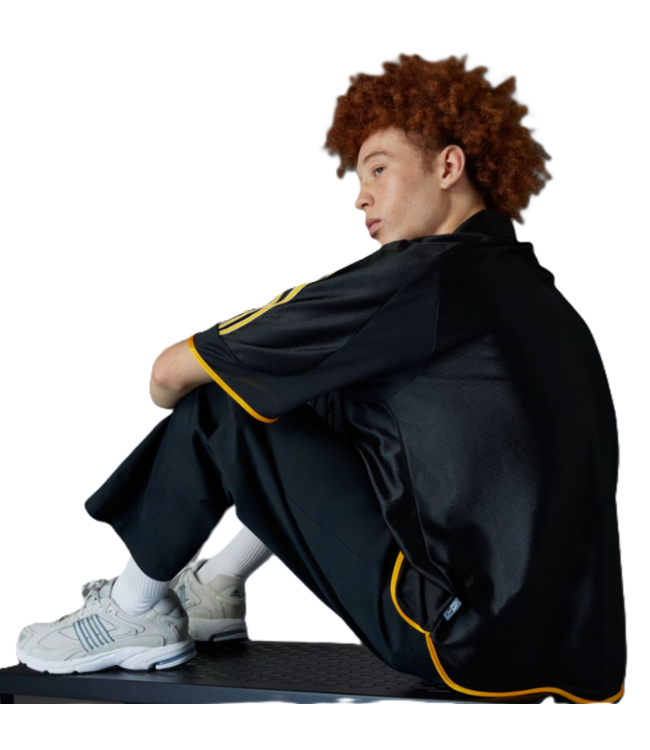 adidas adidas Real Madrid  1999 - 2000 Bring Back Retro Away Jersey - Black/Gold