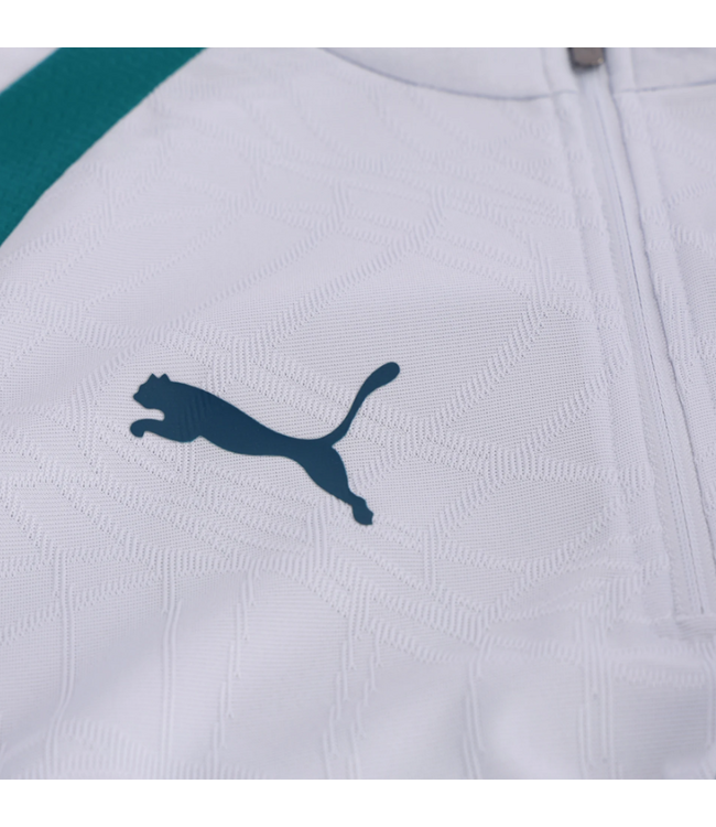 Puma Puma Portugal WC World Cup 2026 Long Sleeve Training Drill Top- Silver Mist/Ocean Tropic