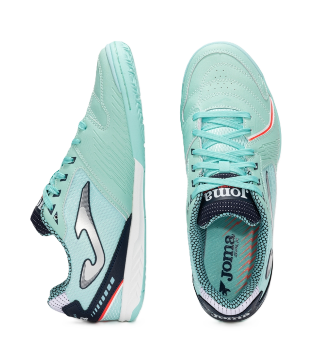 Joma Joma Dribbling 2505 Indoor Soccer Shoes - Teal Blue/Black