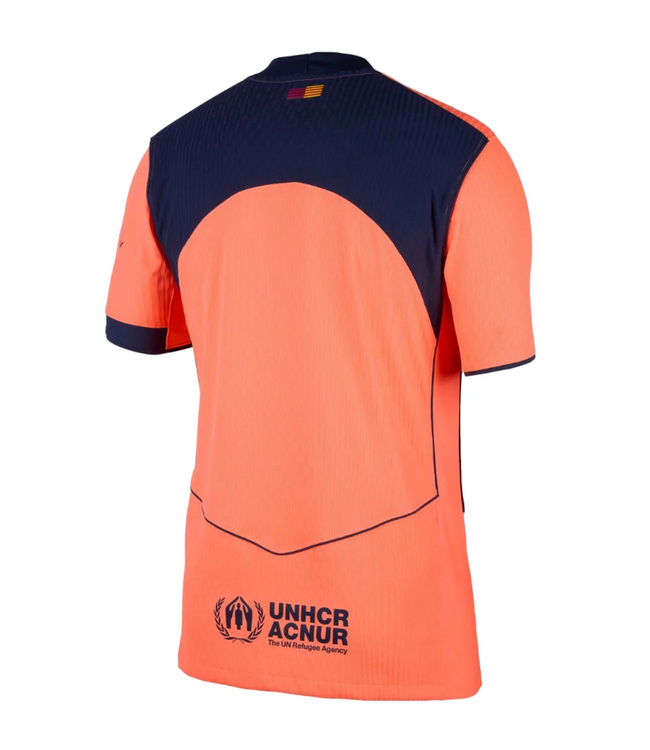 Nike Nike Barcelona 2025 - 26 Authentic Vapor Third Jersey - Bright Mango/Midnight Navy