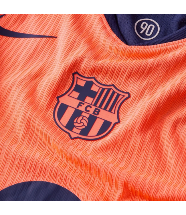 Nike Nike Barcelona 2025 - 26 Authentic Vapor Third Jersey - Bright Mango/Midnight Navy