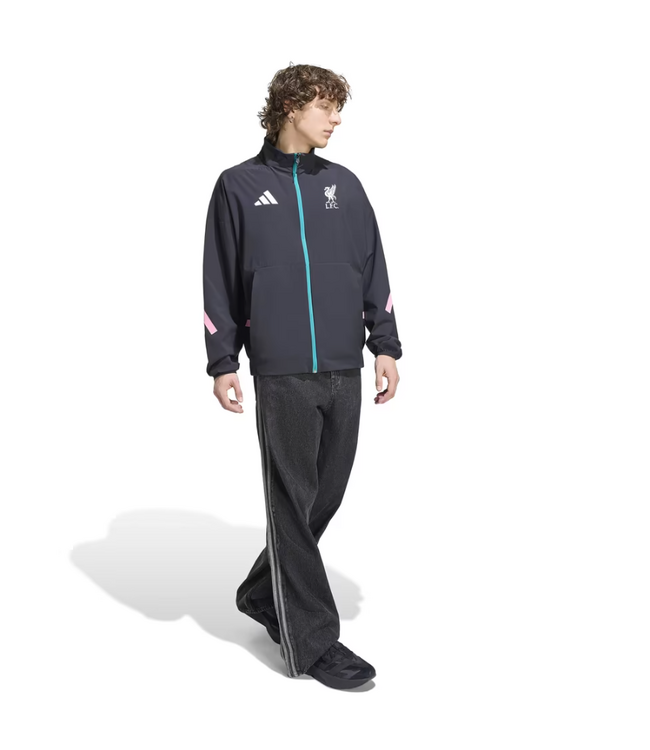 adidas adidas Liverpool FC 2025 - 26 ZNE Anthem Jacket - Black