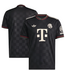 adidas adidas Youth Bayern Munich 2025 - 26 Third Jersey - Black/Halo Ivory