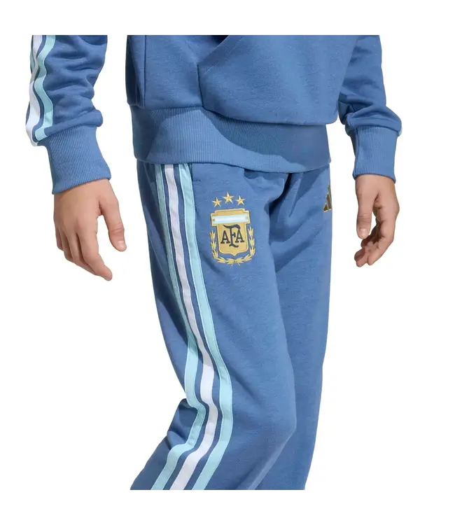 adidas adidas Youth Argentina WC World Cup 2026 DNA Fleece Pants - Crew Blue