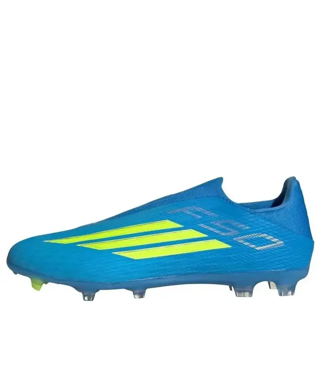 adidas adidas F50 League Laceless FG / MG Ice Cold Pack - Ray Blue/Solar Yellow/Lucid Aquamarine