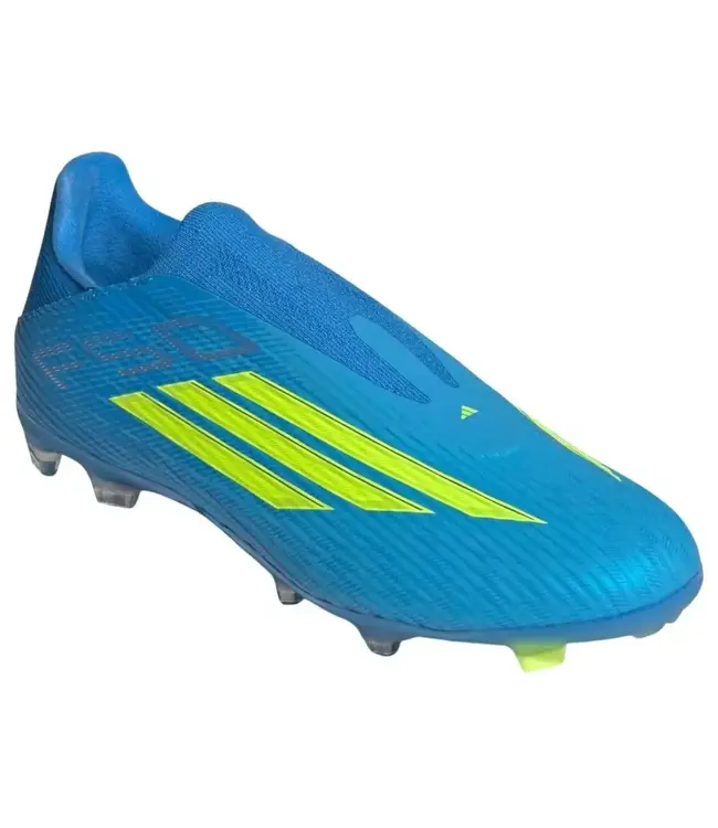 adidas adidas F50 League Laceless FG / MG Ice Cold Pack - Ray Blue/Solar Yellow/Lucid Aquamarine