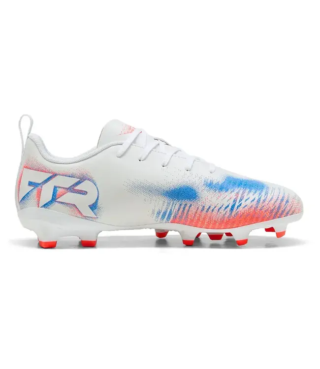 Puma Puma Jr Future 8 Play FG/AG Untamed Pack - White/Red/Black