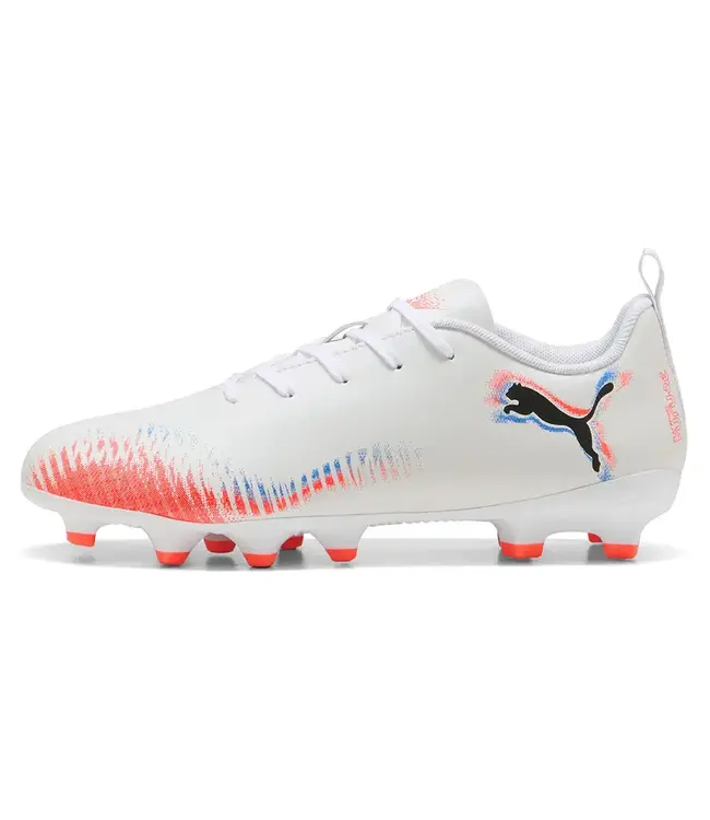 Puma Puma Jr Future 8 Play FG/AG Untamed Pack - White/Red/Black