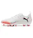 Puma Puma Jr Future 8 Play FG/AG Untamed Pack - White/Red/Black