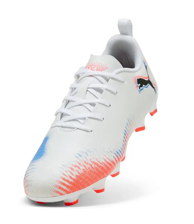 Puma Puma Jr Future 8 Play FG/AG Untamed Pack - White/Red/Black