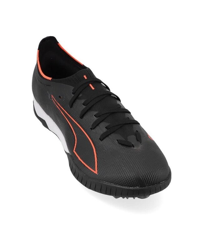 Puma Puma Ultra Match 6 Eclipse Pack TT Turf Shoes- Black/Glowing Red