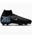 Nike Nike Zoom Mercurial Superfly 10 PRO FG Soccer Cleats - Black/Ice Blue