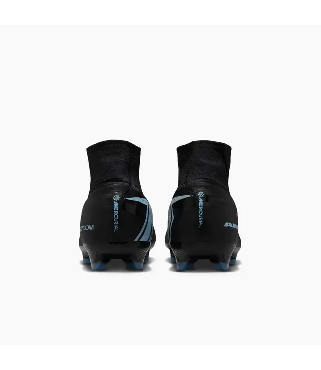 Nike Nike Zoom Mercurial Superfly 10 PRO FG Soccer Cleats - Black/Ice Blue