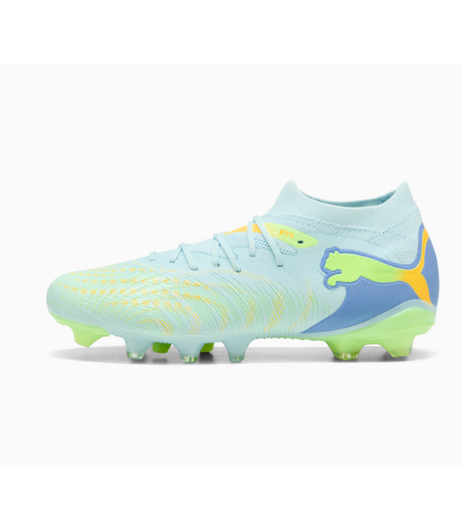 Puma Puma Womens Future 9 Match FG/AG Light Up Pack - Fizzy Light/Icy Blue/Intense Lavender/Sun Stream