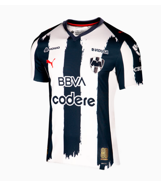 Puma Puma Monterrey 2025 - 26 Authentic Home Jersey - Night Indigo/White