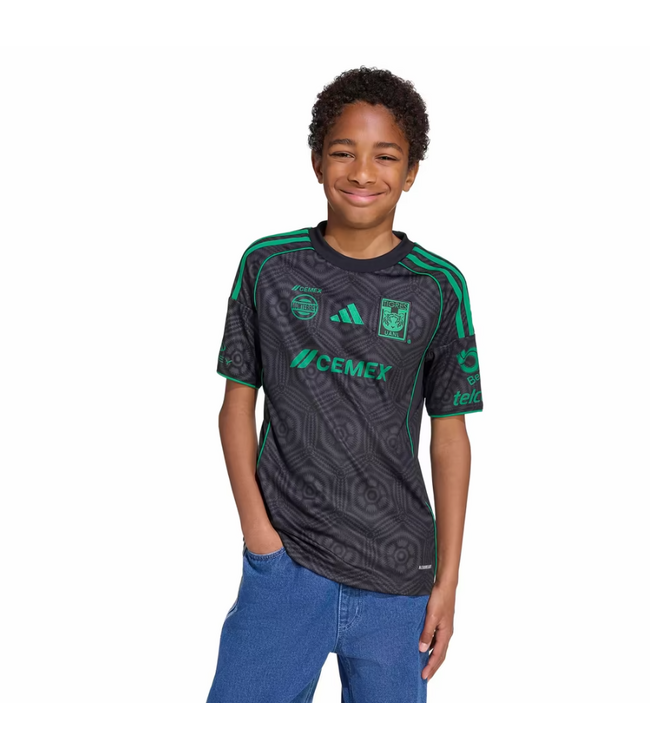 adidas adidas Youth UANL Tigres 2025 - 26 Third Jersey - Carbon