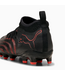 Puma Puma Jr Future 9 Match FG/AG Soccer Shoes -Black/Glowing Red/Strong Gray