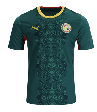 Puma Puma Senegal WC World Cup 2026 Away Jersey - Wild Green/Red