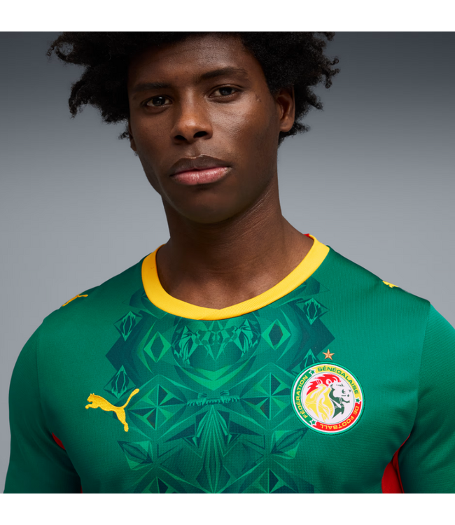 Puma Puma Senegal WC World Cup 2026 Away Jersey - Wild Green/Red