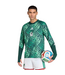 adidas adidas Mexico WC World Cup 2026 Long Sleeve Prematch Training Jersey - Aurora Ivy