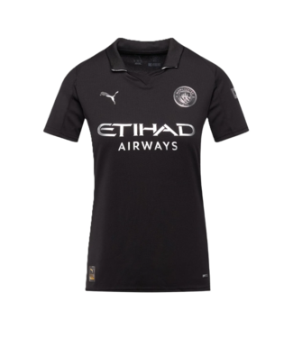Puma Puma Womens Manchester City 2025 - 26 Away Jersey - Black