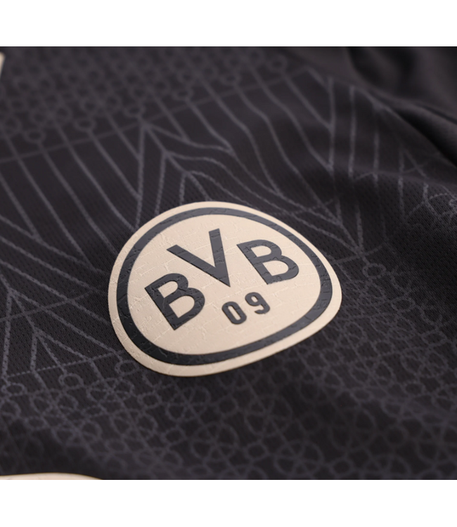 Puma Puma Youth BVB Borussia Dortmund 2025 - 26 Special Rote Erde Edition Jersey - Black/Alabaster