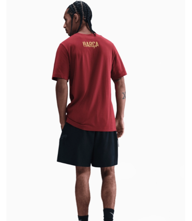 Nike Nike Barcelona 2026 - 27 Crest Fan Tee Shirt - Claret