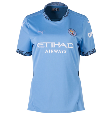 Puma Puma Womens Manchester City 2024 -25 Home Jersey - Light Blue/White