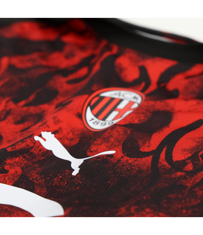 Puma Puma AC Milan 2025 - 26  Prematch Jersey - Red/Black