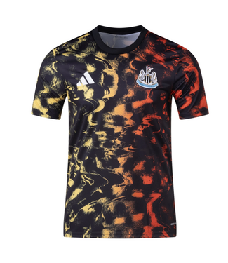 adidas adidas Newcastle United 2025 - 26 Prematch Training Jersey- Black/Multi
