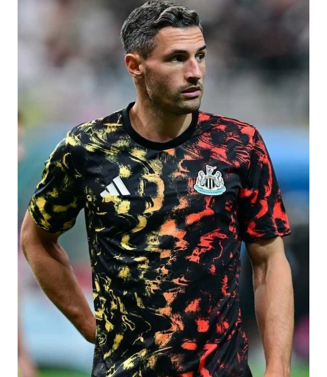 adidas adidas Newcastle United 2025 - 26 Prematch Training Jersey- Black/Multi
