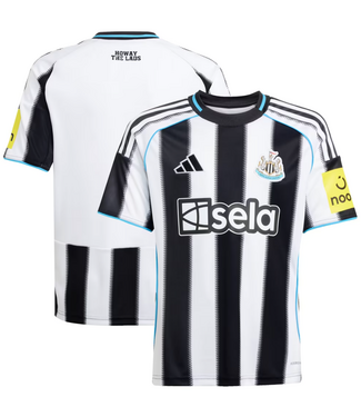 adidas adidas Youth Newcastle United  2025 - 26 Home Jersey - White/Black