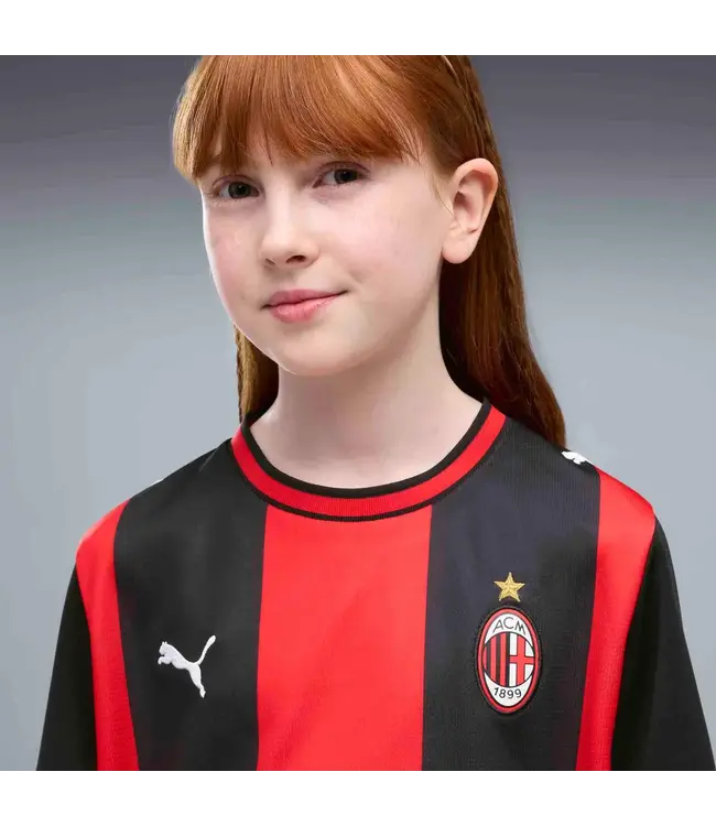 Puma Puma Youth AC Milan 2026 - 27 Home Jersey - Red/Black