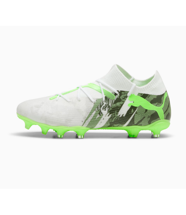 Puma Puma Future 7 Match Camo FG/AG -White/Green Glare/Dusty Green/Feather Gray