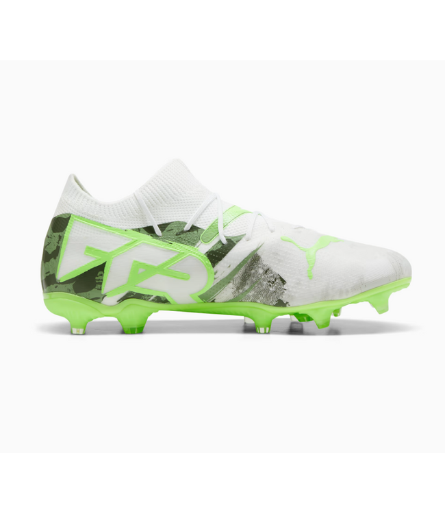 Puma Puma Future 7 Match Camo FG/AG -White/Green Glare/Dusty Green/Feather Gray