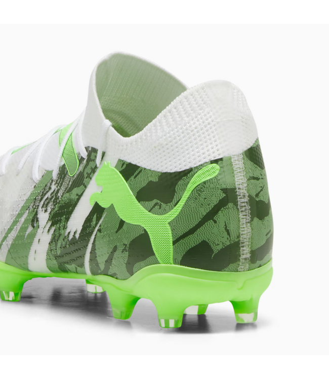Puma Puma Future 7 Match Camo FG/AG -White/Green Glare/Dusty Green/Feather Gray