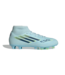adidas adidas Womens F50 Sparkfusion  Club Mid FG / MG - Almost Blue/Dusky Petrol/Hi-Res Yellow
