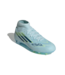 adidas adidas Womens F50 Sparkfusion  Club Mid FG / MG - Almost Blue/Dusky Petrol/Hi-Res Yellow