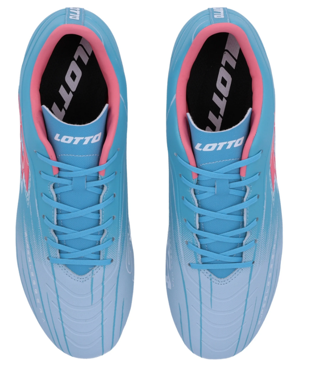Lotto Lotto Solista 700 IX FG / MG Soccer Shoes - Retro Blue/Thrift Pink/Ballad Light Blue