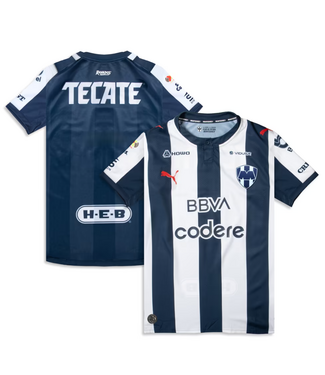 Puma Puma Monterrey 2026 - 27 Home Jersey - Navy Blue/White
