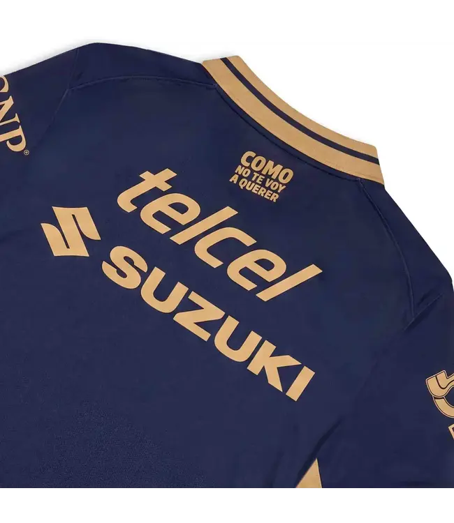 Puma Puma UNAM Pumas 2026 - 27 Home Jersey - Navy Blue/Club Gold