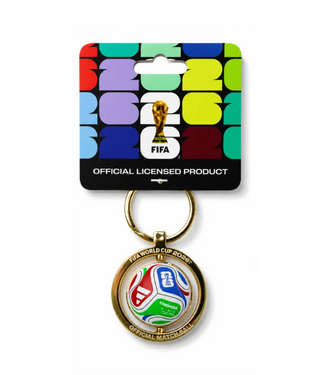 Trionda FIFA 2026 World Cup Ball Key Ring Spinning Keychain