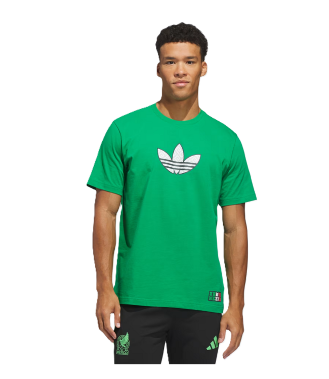 adidas adidas Mexico WC World Cup 2026 Graphic Hook Fan Tee Shirt - Green