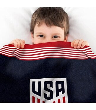 Sleep Squad Sleep Squad USWNT Alex Morgan # 13 Classic Raschel Plush 60 x 80 Jersey Blanket