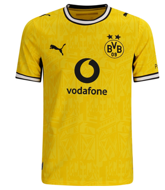 Puma Puma Youth BVB Borussia Dortmund 2026 - 27 Home Soccer Jersey - Yellow/White/Black