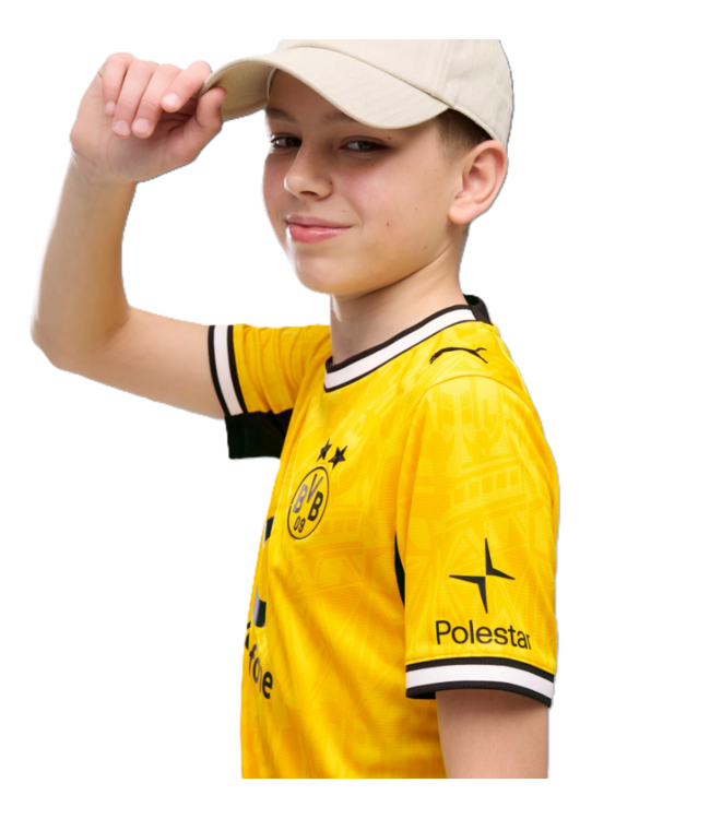 Puma Puma Youth BVB Borussia Dortmund 2026 - 27 Home Soccer Jersey - Yellow/White/Black