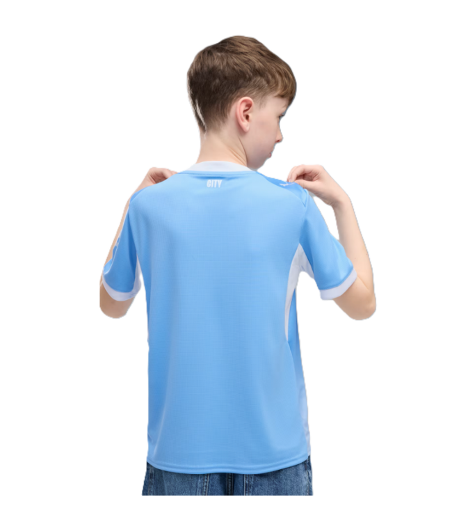 Puma Puma Youth Manchester City 2026 -27 Home Jersey - Light Blue/White/Icy Blue